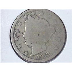 1912-D Liberty "V" Nickel