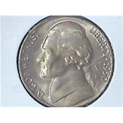 1950-D Jefferson Nickel (UNC)