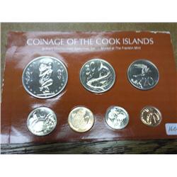 1975 Cook Islands Brilliant UNC Specimen Set