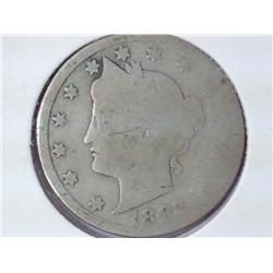 1897 Liberty "V" Nickel