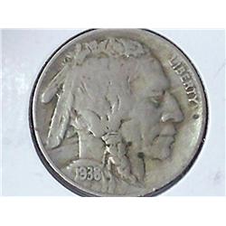1938-D Buffalo Nickel