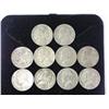 Image 1 : 10 Assorted Jefferson War Nickels 35% Silver