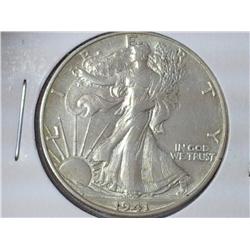 1941-D Walking Liberty Half Dollar