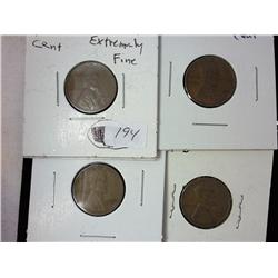 4-1932-D Lincoln Cents