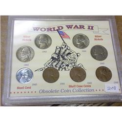 World War II Obsolete Coin Collection