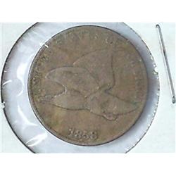 1858 Large Letter Flying Eagle