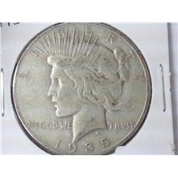 1935-S Peace Silver Dollar