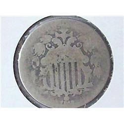 1868 Shield Nickel