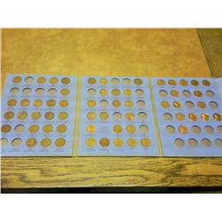 Partial Lincoln Set 1941 And Up In Whitman Album