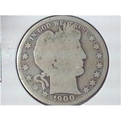 1900 Barber Half Dollar