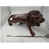 Image 1 : Wood Carved Lion