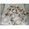 Image 1 : Assorted Fine China Teacup Set (Old Royal Bone China) Windsor Edition