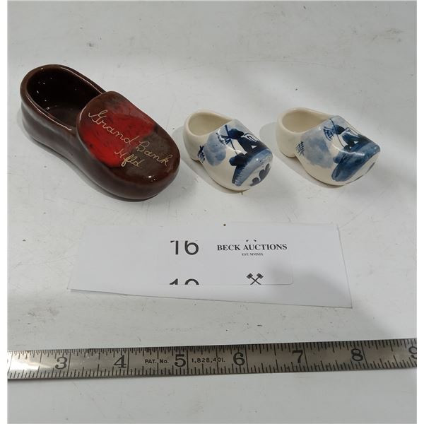 Porceline Decorative Shoes(Grand Bank NewFoundland/Holland)