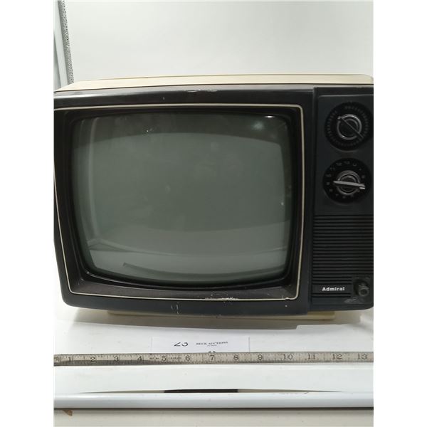 Admiral - Vintage Black Television (#227696)