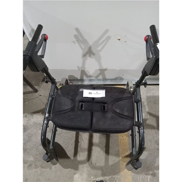 Walker /Wheel Chair - Black - Nexus