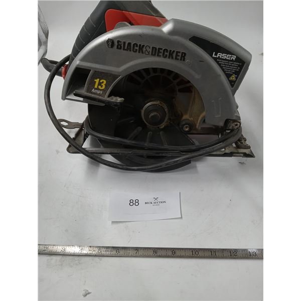 Electric Saw - Black Decker (Laser)