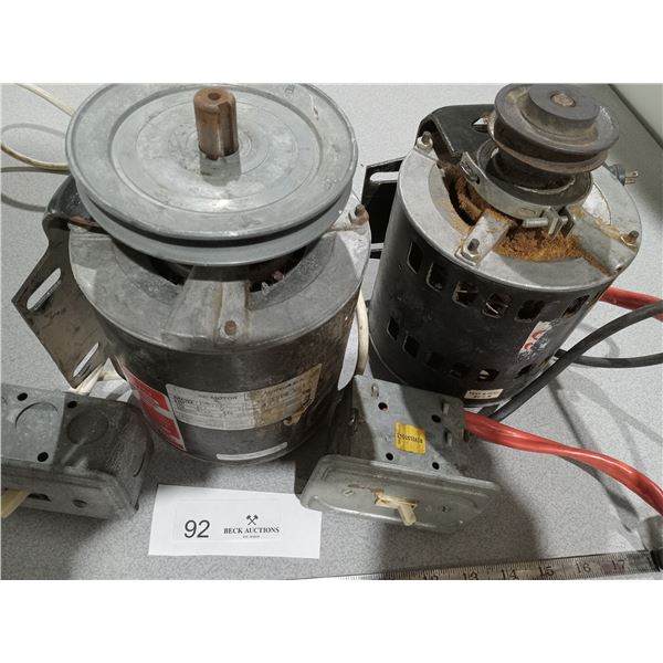 Electronic Motors x2