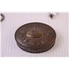 Image 2 : Antique Stamped Trinket Box w/ 10+ Rings