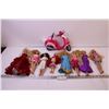 Image 1 : (7) Barbies and A Doll + Barbie Moped