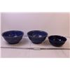 Image 1 : (3) Vintage Mixing Bowls (2 Medalta)