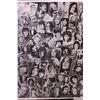 Image 4 : History of Rock&Roll, 116 Legends of Rock&Roll Print of the Black and White Oil Painting on Sturdy B