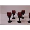Image 2 : (10) Smoky Purple Dessert Wine Glasses