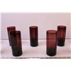 Image 3 : (9) Smoky Purple Tumblers