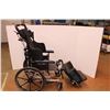Image 1 : * Solara Wheel Chair w/ No Seat Cushion Max 250lbs (Serial # 11HQ000358)