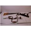 Image 1 : (3) Vintage Carpenter’s Braces, Vintage Planer and Stanley Hand Saw