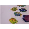 Image 4 : (8) Fish Wall Hangers + Fish Decoration