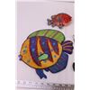 Image 3 : (7) Fish Wall Hangers + Fish Decoration