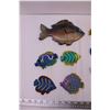 Image 2 : (10) Fish Wall Hangers