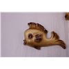Image 2 : (4) Decorative Fish Wall Hangers