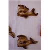 Image 4 : (4) Decorative Fish Wall Hangers