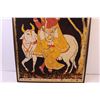 Image 3 : Framed Silk Scarf Artwork of Krishna