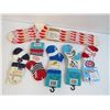 Image 2 : Knitted Doll Blanket - Baby Socks - (2) T-Shirts 24Months