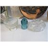 Image 2 : Scarf & Gloves Gift Box - File Box - Vases - Glass Dishes - Wall Decor - Glass Insulator