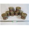 Image 1 : (8) Old Chum Pipe Tabbacco Tins