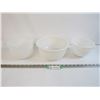 Image 1 : (3) Glass Mixing Bowls (one is Glasbake)