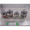 Image 1 : (4) Storage Jars