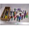 Image 1 : Scissors w/ Wood box, Punches