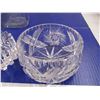 Image 4 : Etched Glass Bowl, Christmas Platters, Misc. Glassware