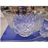 Image 4 : Punch Bowl w/ Glass, (6) Cups