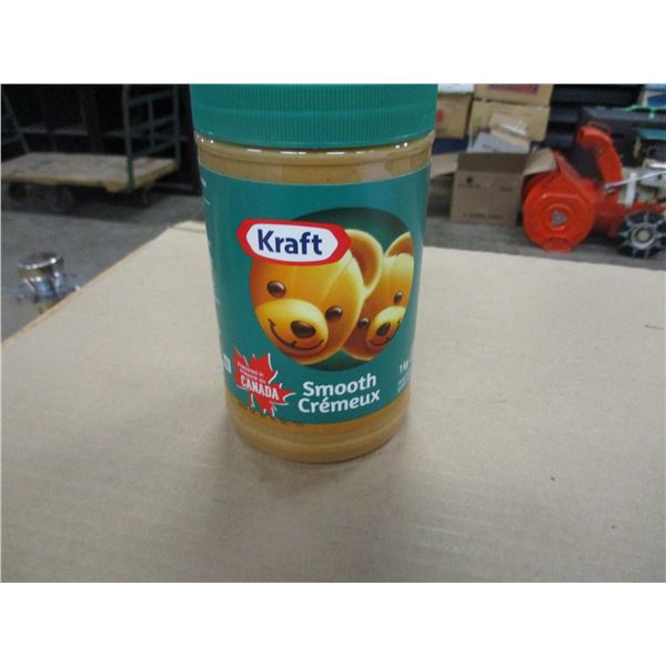 KRAFT SMOOTH PEANUT BUTTER (1 KG) PER JAR