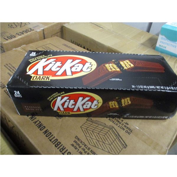 DARK CHOCOLATE KIT KAT BARS (24) PER BOX