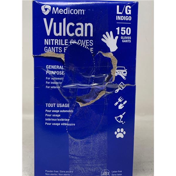 Mediocom Vulcan Nitrile Gloves (L x 150)