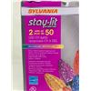 Image 2 : Sylvania Stay-Lit LED Mini Lights (100lts) Multicolour