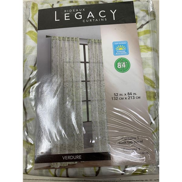 Rideaux Legacy Curtain Panel (3 x 84in)