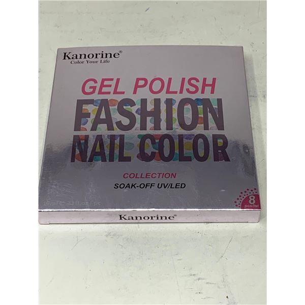 Kanorine Gel Polish Fashion Nail Colour Collection-Soak-Off LED/UV