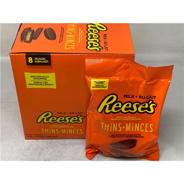 Reese's Thins Peanut Butter Cups (8 x 87g)